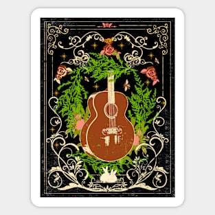 FESTIVE GUITAR Sticker